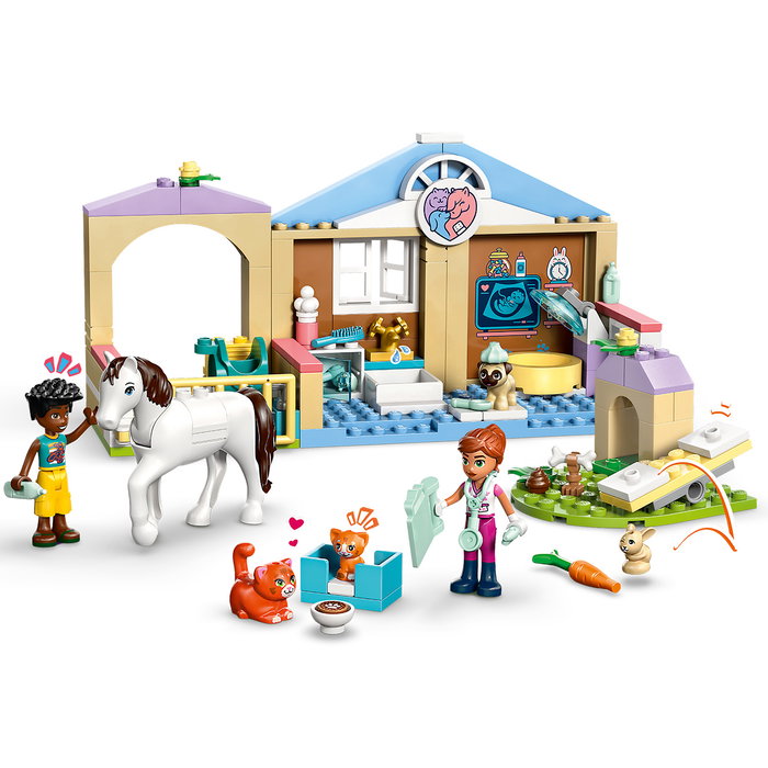 Lego Friends 42696 La Clínica Veterinaria Set de Juego de Construcción para Niños y Niñas +4 Años