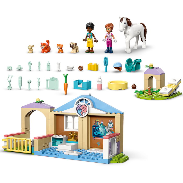 Lego Friends 42696 La Clínica Veterinaria Set de Juego de Construcción para Niños y Niñas +4 Años