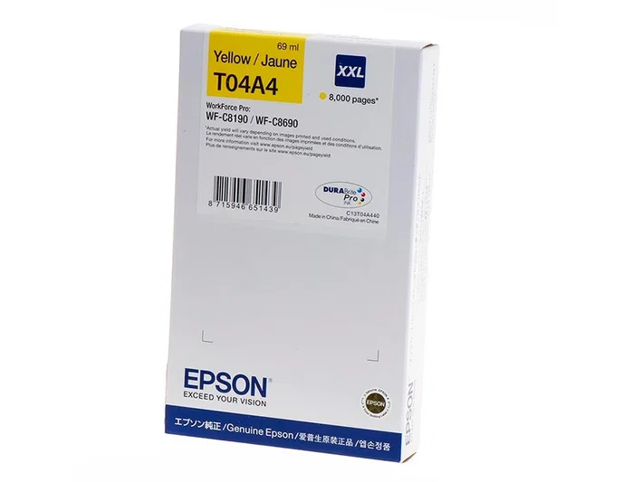 Epson Cartucho de Tinta T04A4 XXL Amarillo C13T04A44N