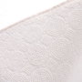 Mijölnir Alfombrilla de Baño 1619 - 60 x 100 cm, 100% Acrílico, Antideslizante, Antibacteriano, Blanco