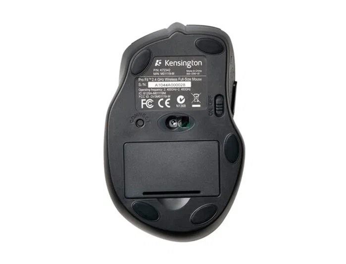 Kensington Pro Fit Ratón Óptico Inalámbrico Negro
