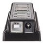 MANHATTAN Hub USB 2.0 de escritorio de 10 puertos con adaptador AC
