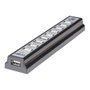 MANHATTAN Hub USB 2.0 de escritorio de 10 puertos con adaptador AC