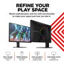 HP Monitor Gaming OMEN 27qs 27 Pulgadas QHD 240 Hz 1 ms, NVIDIA G-SYNC Compatible, HDR 400, 99% sRGB, Hub USB, Altavoces, RGB - Monitor para Juegos de Alta Gama