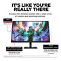 HP Monitor Gaming OMEN 27qs 27 Pulgadas QHD 240 Hz 1 ms, NVIDIA G-SYNC Compatible, HDR 400, 99% sRGB, Hub USB, Altavoces, RGB - Monitor para Juegos de Alta Gama
