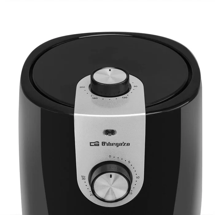 Orbegozo FDR 27 Freidora de Aire 2,5 L 1200 W Negro, Gris