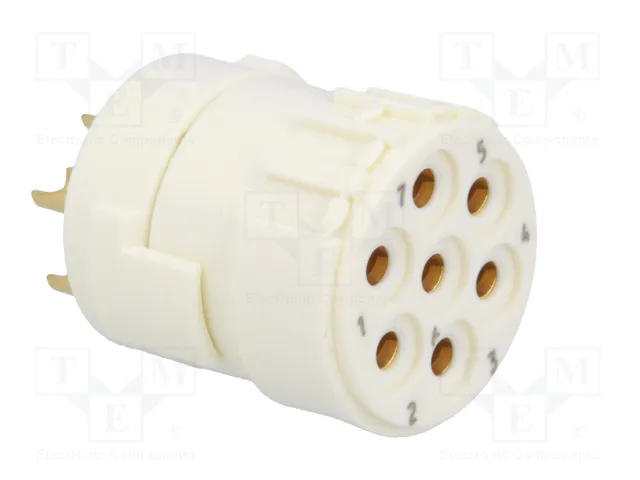 HARTING Conector M23 Hembra de 7 Pines para Aplicaciones Industriales