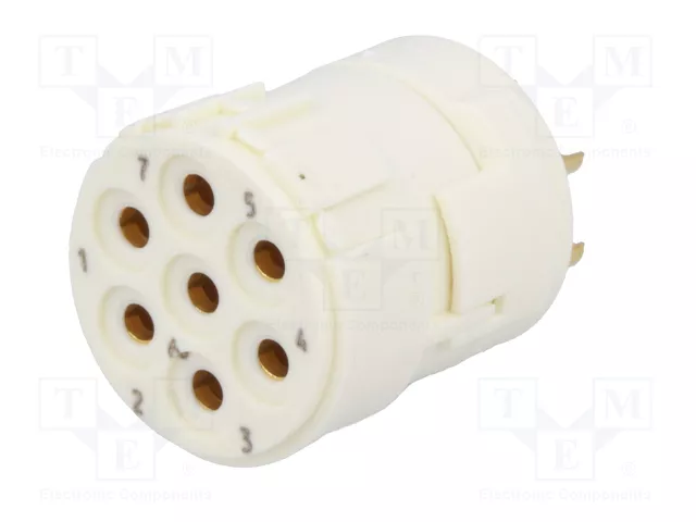 HARTING Conector M23 Hembra de 7 Pines para Aplicaciones Industriales