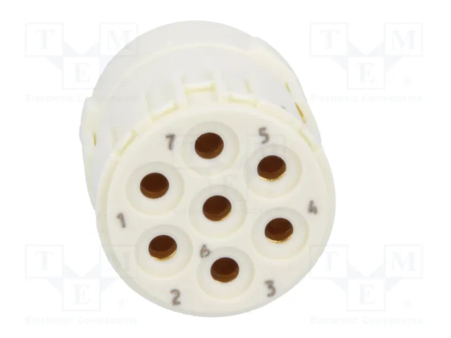 HARTING Conector M23 Hembra de 7 Pines para Aplicaciones Industriales