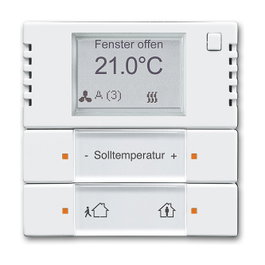 BUSCH-JAEGER 6128/28-84 Elemento de control 2/4-fach studioweiß KNX