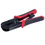 Vention Crimpadora Metálica KEAB0 para RJ45, Herramienta de Prensar en Acero al Carbón - Negro, Rojo