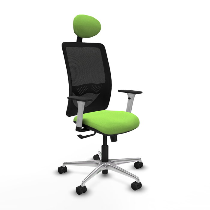 PIQUERAS Y CRESPO Silla de oficina Zulema con mecanismo Sincro, Pistacho y Negro PIQUERAS Y CRESPO Silla de oficina Zulema con mecanismo Sincro, Pistacho y Negro