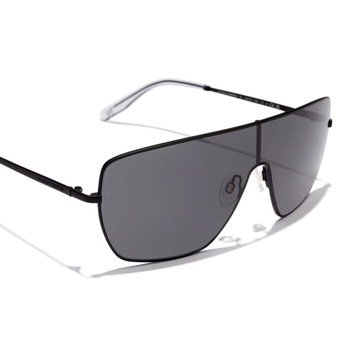 Hawkers ECLIPSA #Black Dark - Gafas de sol unisex estilo aviador con montura metálica - Diámetro lente 55 mm