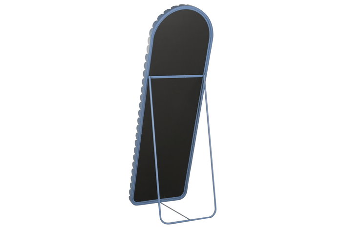 DKD Home Decor Espejo de Vestidor Metal Arcos Azul 50x50x155