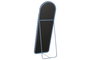 DKD Home Decor Espejo de Vestidor Metal Arcos Azul 50x50x155