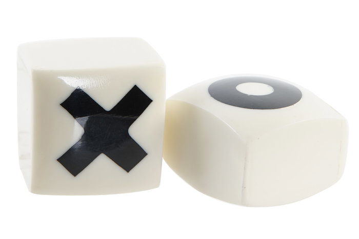 DKD Home Decor Juego de Mesa Tres en Raya de Madera