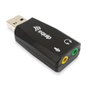 Equip Tarjeta de Sonido USB 245320 Negro