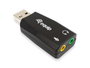 Equip Tarjeta de Sonido USB 245320 Negro