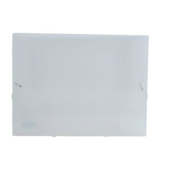 Liderpapel Carpeta portadocumentos Transparente DIN A4 con Gomillas Liderpapel Carpeta portadocumentos Transparente DIN A4 con Gomillas