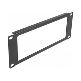 DeLOCK Panel de gabinete de red 10″ con abertura 2U Negro