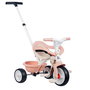 Smoby Triciclo Be Move Confort Rosa para niños +1 año, 68x52x89 cm