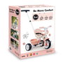 Smoby Triciclo Be Move Confort Rosa para niños +1 año, 68x52x89 cm