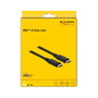 DeLOCK Cable USB4™ 20 Gbps USB C a USB C 2 m Negro