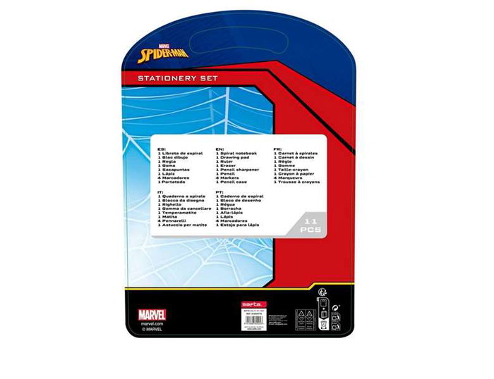 Safta Set Escritura Spider-Man Attack 27x37,5x3 cm Safta Set Escritura Spider-Man Attack 27x37,5x3 cm