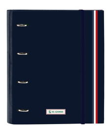 Carpeta de anillas El Ganso Eclipse Azul marino 27 x 32 x 3.5 cm