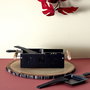 Home Deco Factory Individual de Madera Natural Rústico Diámetro 30 cm