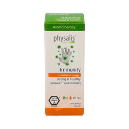 PHYSALIS Immunity Aceite Esencial 10Ml. Bio para ayudar al organismo en invierno