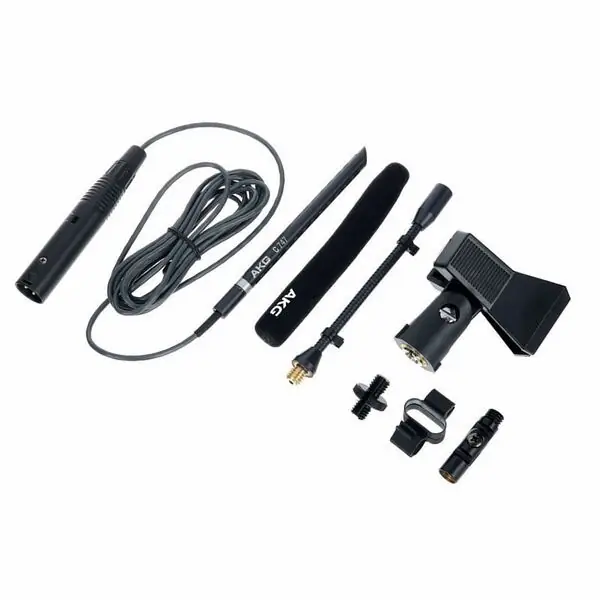 AKG Micrófono Cuello de Cisne C747V11 Hipercardioide