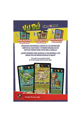 Vudú Comics Vs Manga Ampliación