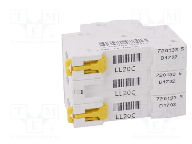 SCHNEIDER ELECTRIC K60N ACTI9 MCB 20A 3 Polos 6kA SCHNEIDER ELECTRIC K60N ACTI9 MCB 20A 3 Polos 6kA