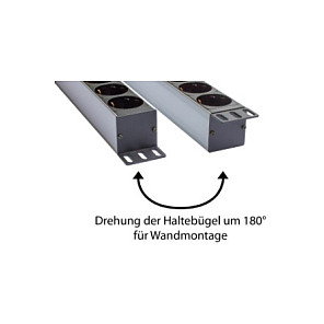 GoodConnections Regleta PDU 19 pulg. 8 salidas AC GC-N0087