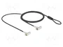 Navilock Cable de Seguridad Dual para Notebook con Llaves para Kensington Slot 3 x 7 mm y Noble Wedge Slot 3,2 x 4,5 mm