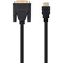 Nanocable Cable DVI a HDMI Macho, 3m, Negro