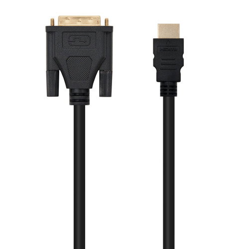 Nanocable Cable DVI a HDMI Macho, 3m, Negro