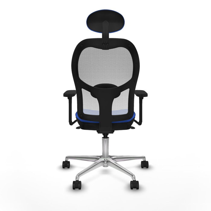 PIQUERAS Y CRESPO Silla de oficina Jorquera Azul y Blanco