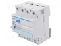 Hager CDS463D Interruptor diferencial 4 polos 63A 30mA Tipo A QuickConnect