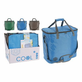 Basics Nevera tipo bolsa 24 l con ribete negro, colores surtidos