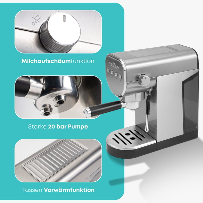 Proficook PC-ES-KA 1265 Portafilter and Capsule