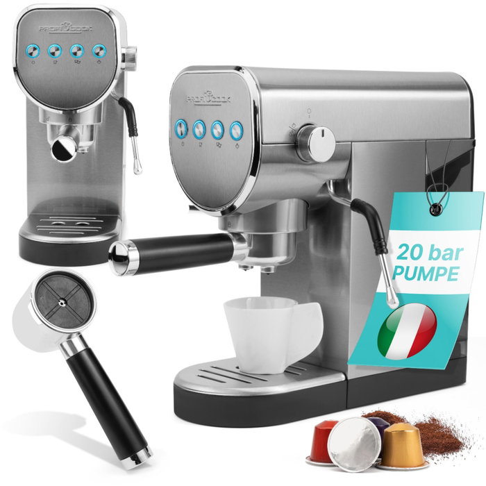 Proficook PC-ES-KA 1265 Portafilter and Capsule