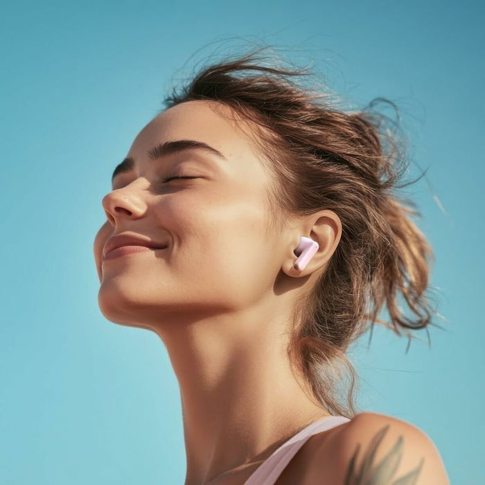 HAMA Auriculares Freedom Light II con Microfono, Color Rosa, Referencia 00221755