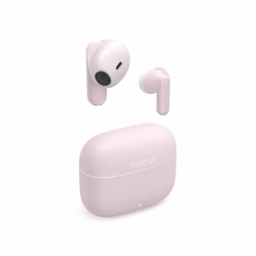 HAMA Freedom Light II Auriculares True Wireless Rosa con Micrófono Integrado, Bluetooth 5.3, 5 Horas Autonomía, Estuche de Carga, Control Táctil HAMA Freedom Light II Auriculares True Wireless Rosa con Micrófono Integrado, Bluetooth 5.3, 5 Horas Autonomía, Estuche de Carga, Control Táctil