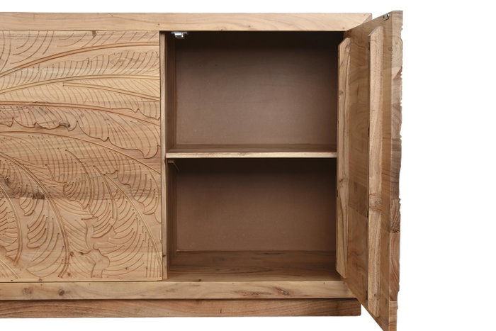 DKD Home Decor Buffet Acacia MDF Palmera