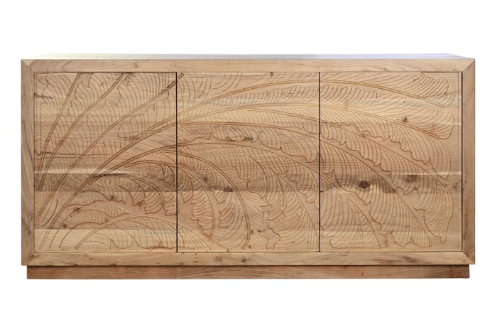 DKD Home Decor Buffet Acacia MDF Palmera