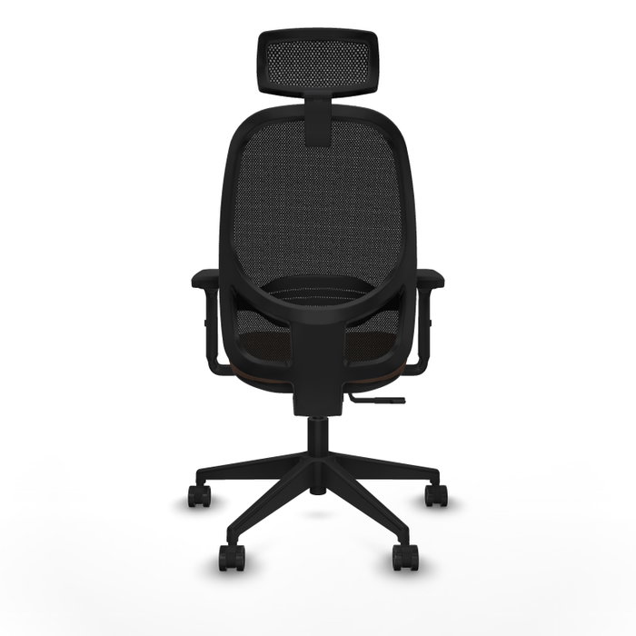 PIQUERAS Y CRESPO Silla de oficina Cilanco con mecanismo Sincro, Marrón oscuro y Negro PIQUERAS Y CRESPO Silla de oficina Cilanco con mecanismo Sincro, Marrón oscuro y Negro