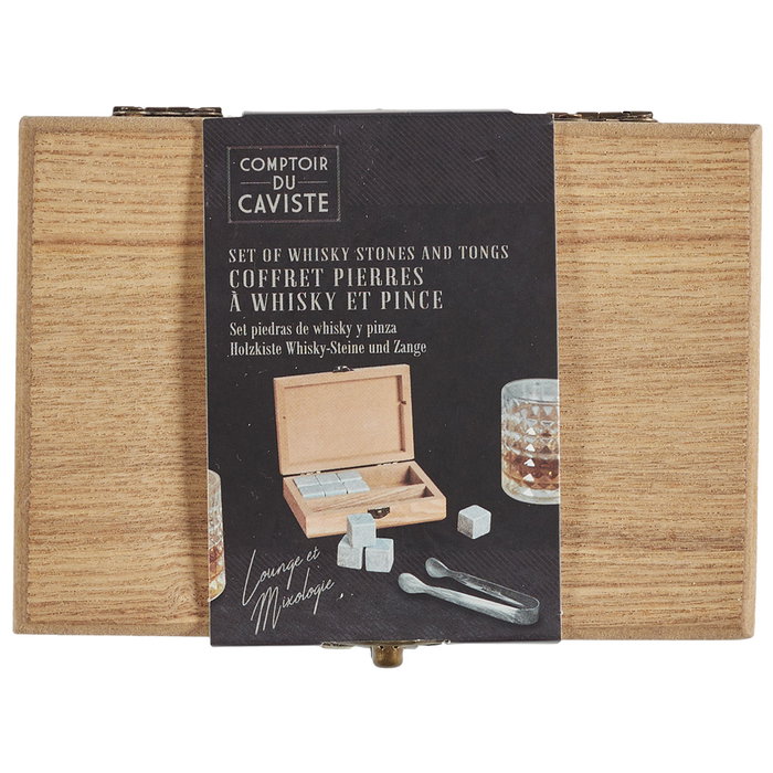 Cook Concept Juego De 10 Piedras Y Pinza Whisky Colección Pour Lui Cook Concept Juego De 10 Piedras Y Pinza Whisky Colección Pour Lui