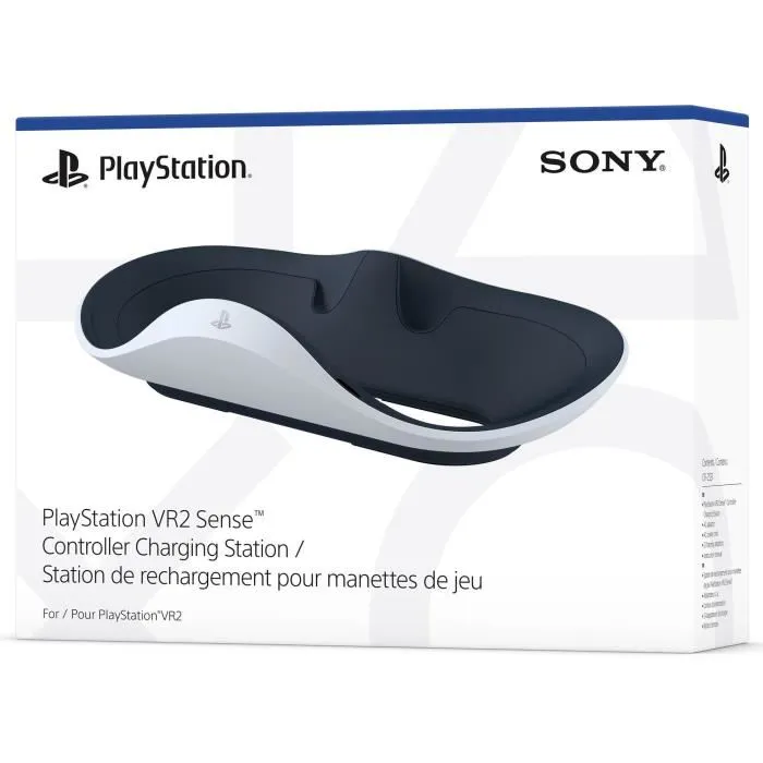 Sony Estación de Carga Mando PS VR2 Sense para PlayStation 5, Carga Rápida y Fácil Sony Estación de Carga Mando PS VR2 Sense para PlayStation 5, Carga Rápida y Fácil